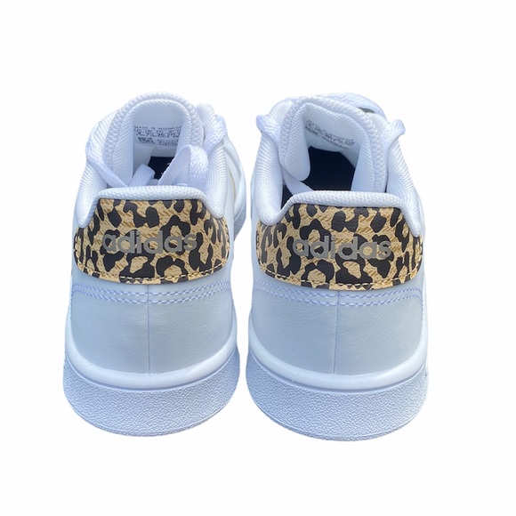 ADIDAS**GRAND COURT Leopard Print**US 10.5,6 $65 NIB - Picture 6 of 10